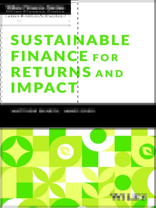 Cover image for Sustainable Finance for Returns and Impact